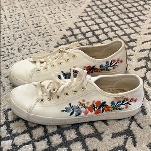 Ked x Rifle Paper Co. Floral Embroidered Sneakers